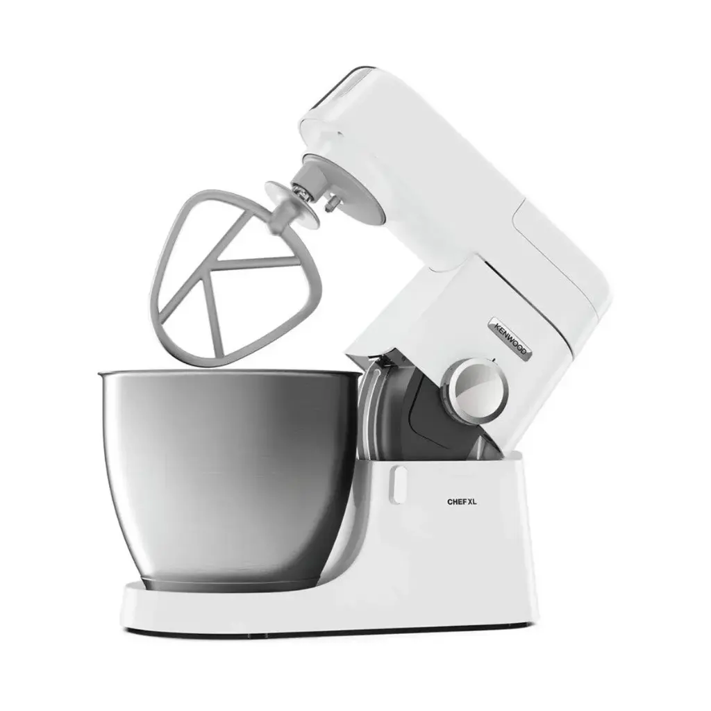 Kenwood KVL4100W Chef XL Stand Mixer, 1200 Watt, 6.7 Liter - White-mourixa Qatar-1.webp
