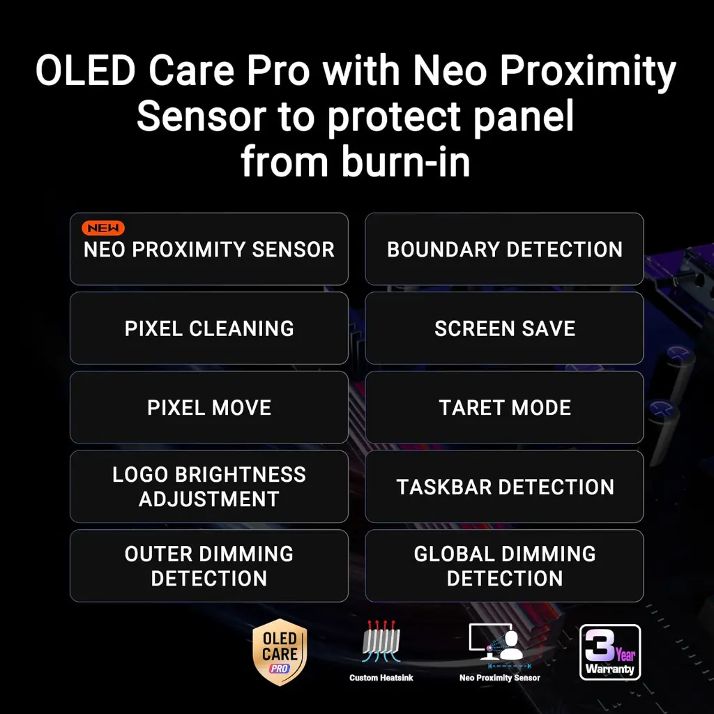 ASUS ROG Swift OLED PG27UCDM (26.5-Inch Viewable) 4K QD-OLED Panel-240Hz-27-Inch Gaming Monitor - Black-mourixa Qatar-3.webp