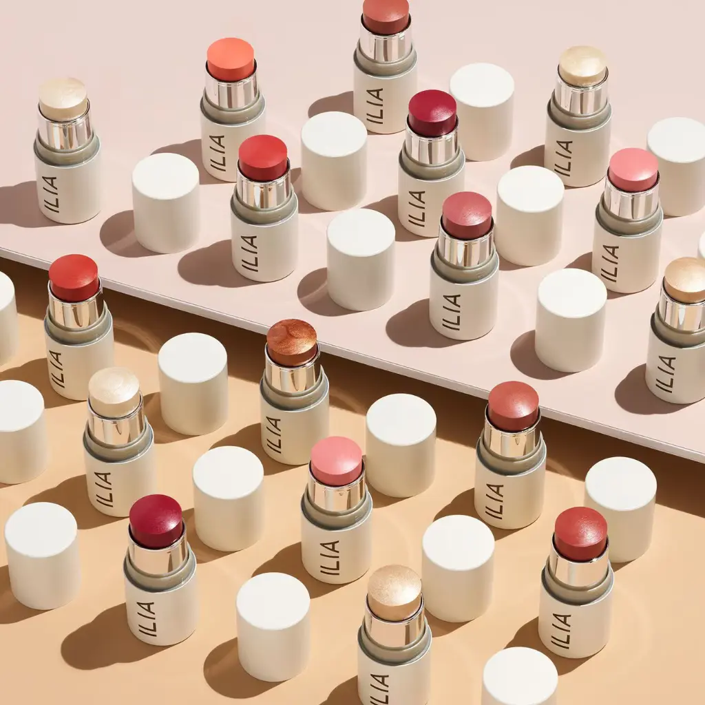 Ilia Multi-Stick Cream Blush Highlighter Lip Tint Dreamer - At Last - Mauve Rose- mourixa Qatar-1-1.webp