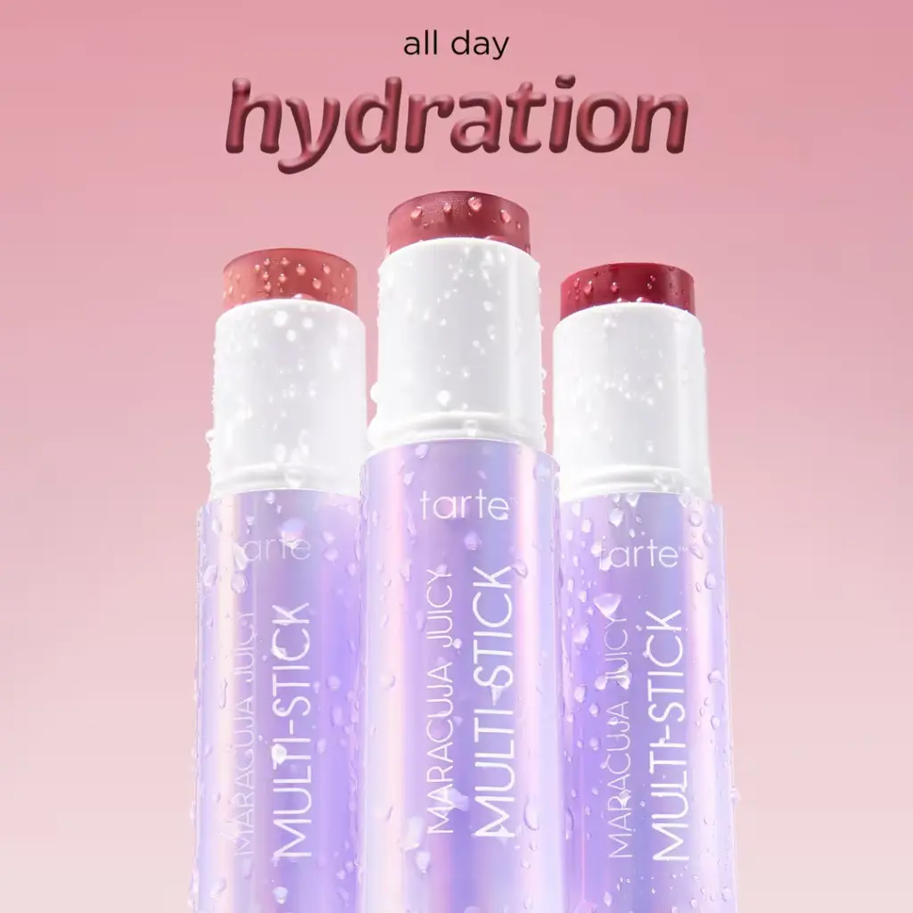 Tarte Maracuja Multi-Stick Cream Blush Stick & Lip Tint with Hyaluronic Acid - Babydoll - mourixa Qatar- 5.webp