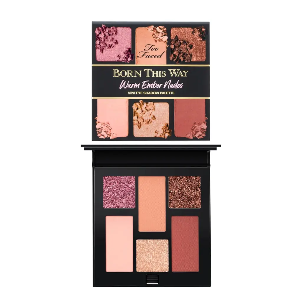 Too Faced Born This Way Complexion-Inspired Mini Eye Shadow Palette – Warm Ember Nudes (5.7g) - mourixa Qatar-1.webp