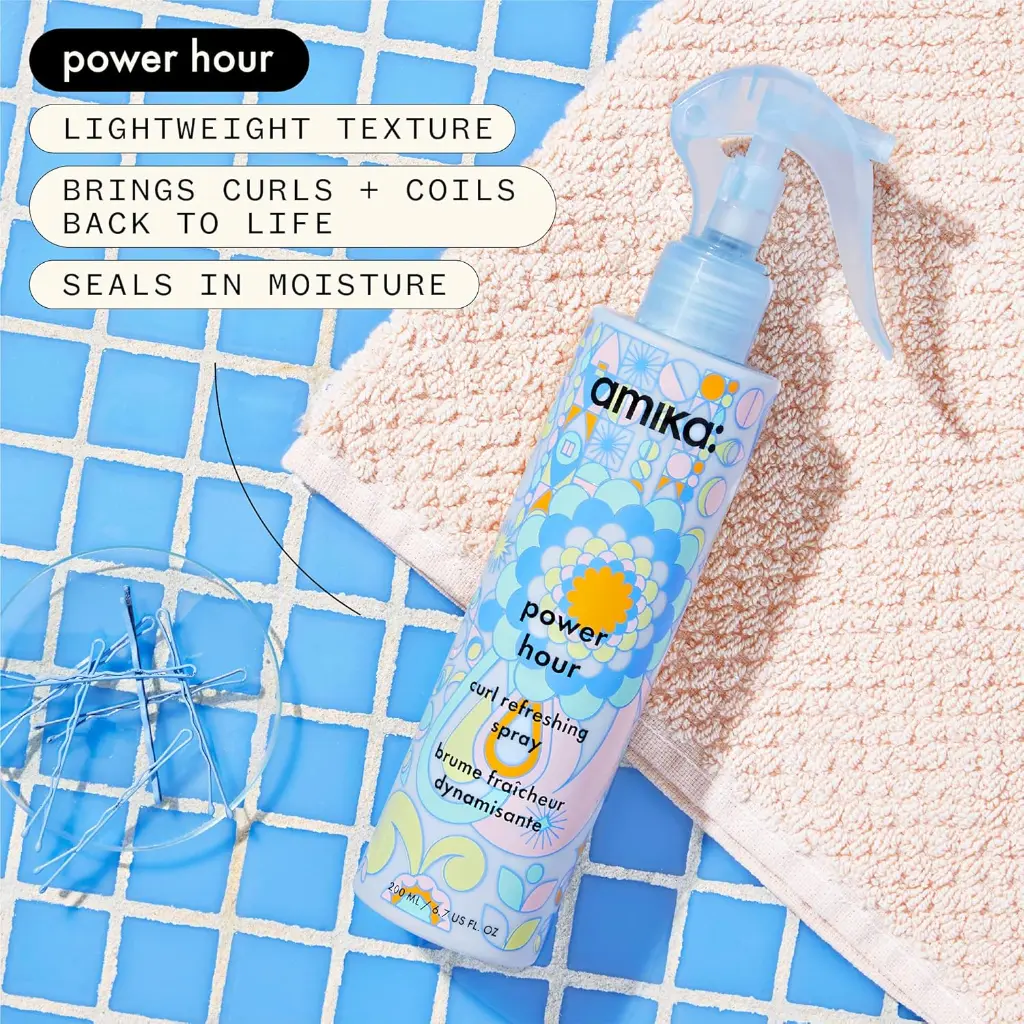 Amika Power Hour Curl Refreshing Spray - mourixa Qatar-3.webp