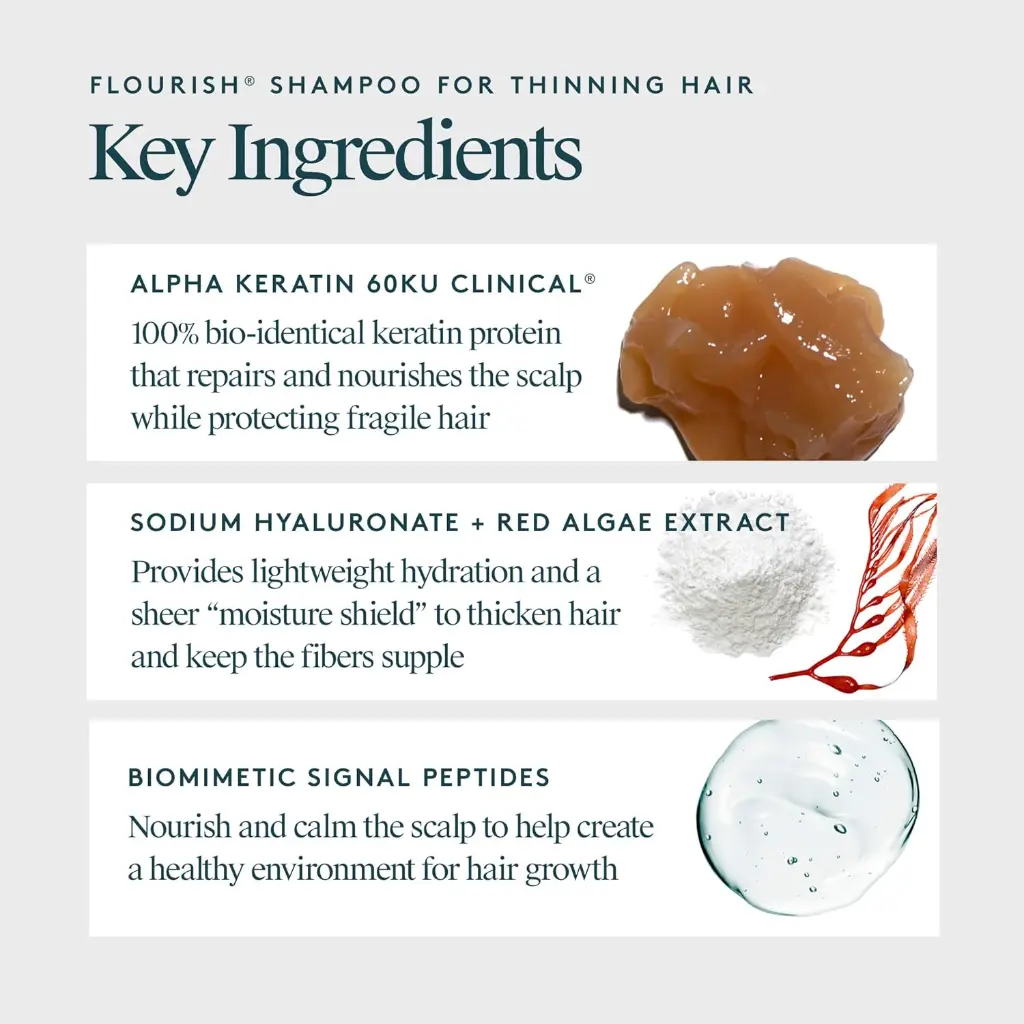 Virtue Flourish Shampoo for Thinning Hair (240ml) - mourixa Qatar-3.webp