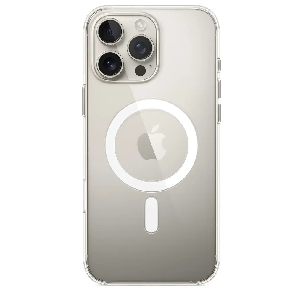 iPhone 16 Pro Max Clear Case with MagSafe mourixa Qatar 2.webp