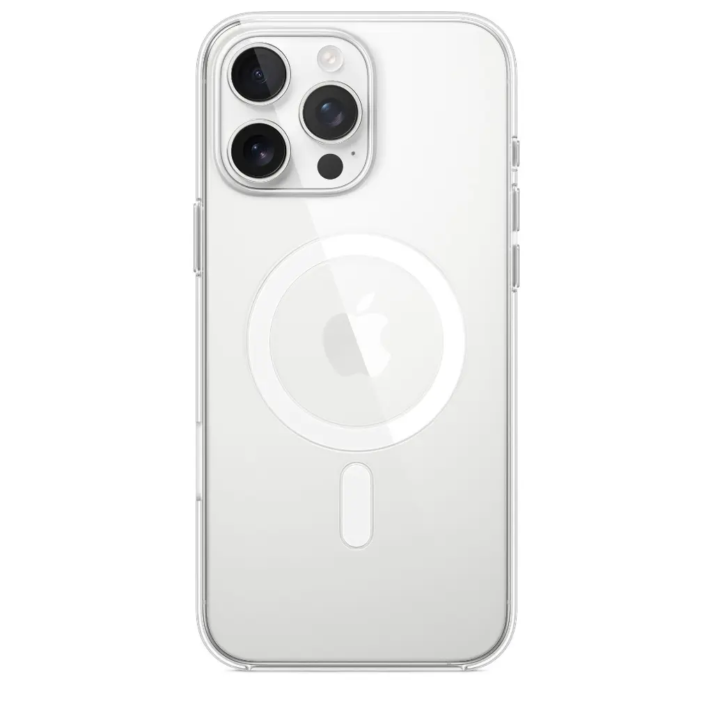 iPhone 16 Pro Max Clear Case with MagSafe mourixa Qatar 3.webp