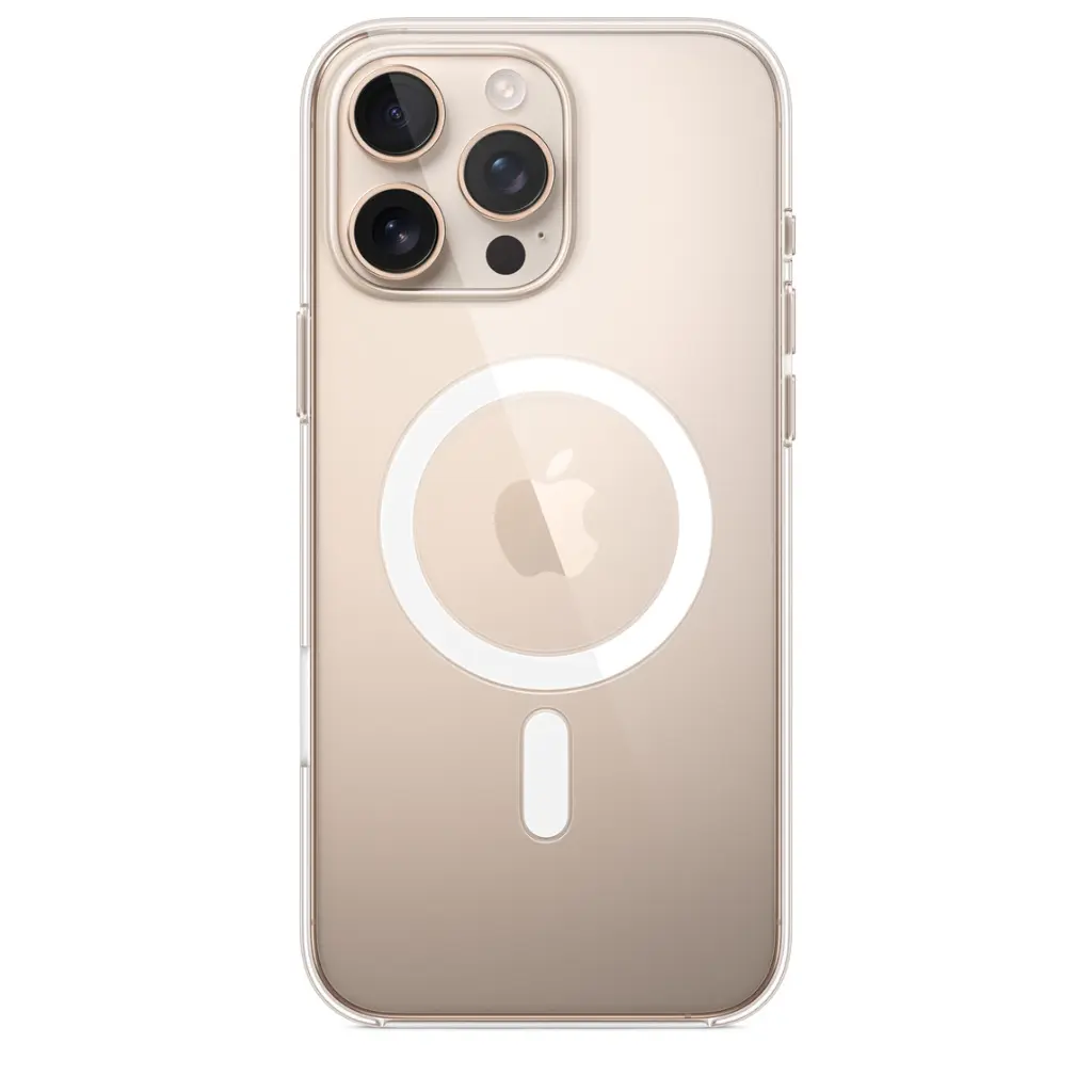 iPhone 16 Pro Max Clear Case with MagSafe mourixa Qatar.webp