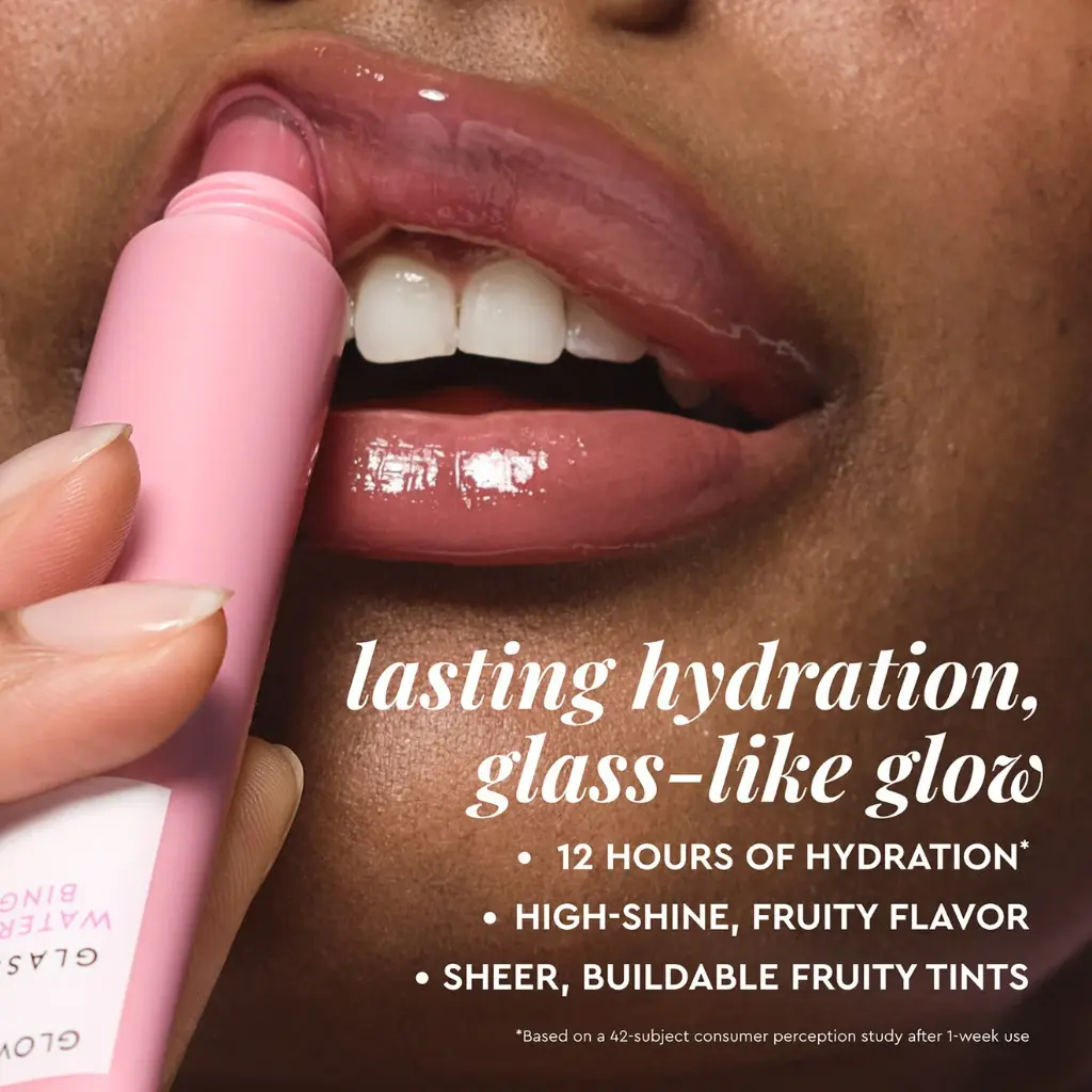 Glow Recipe Glass Balm Lip Treatment - Watermelon Bingsoo - mourixa Qatar-3.webp