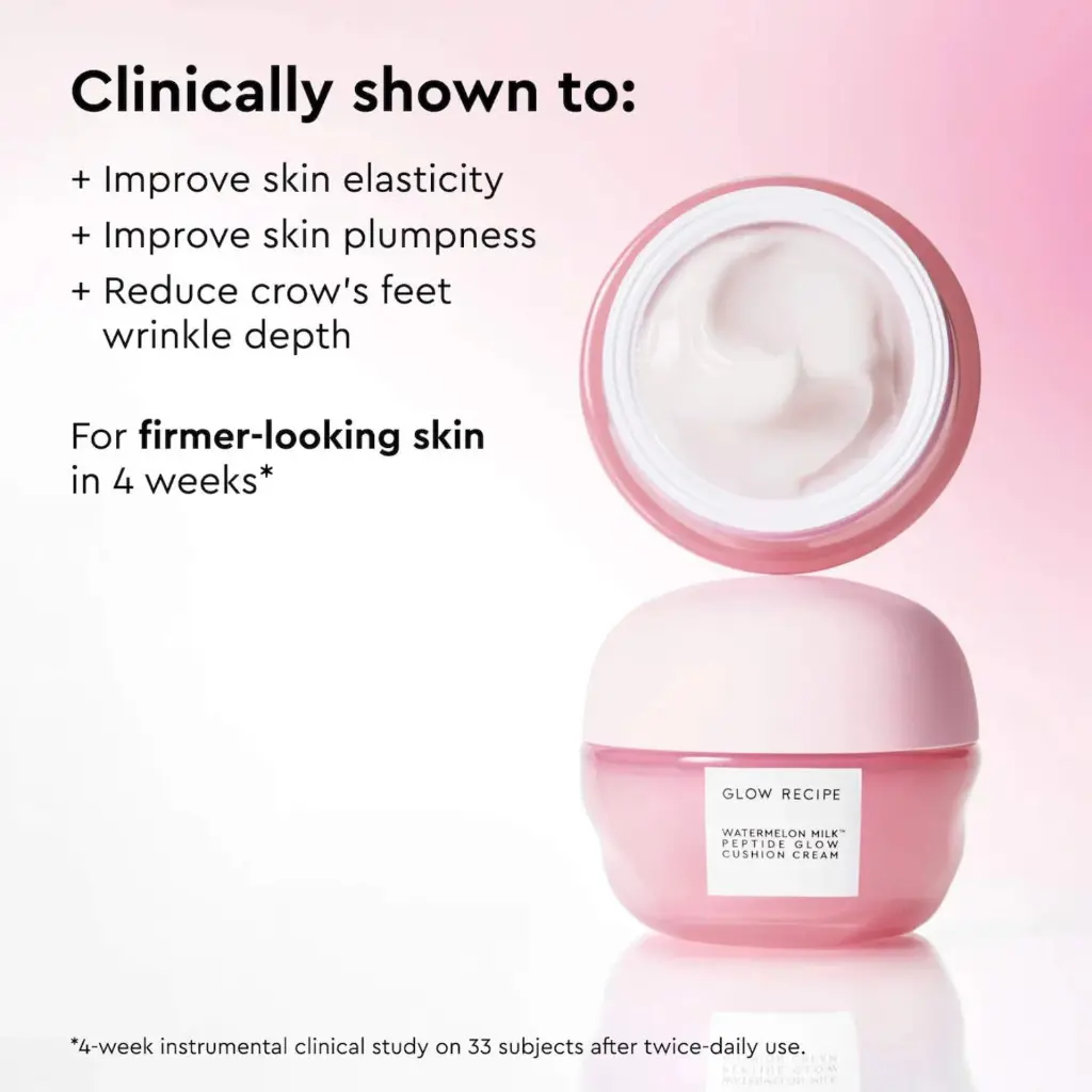 Glow Recipe Watermelon Milk Peptide Cushion Cream™ Refillable Moisturizer - mourixa Qatar-4.webp