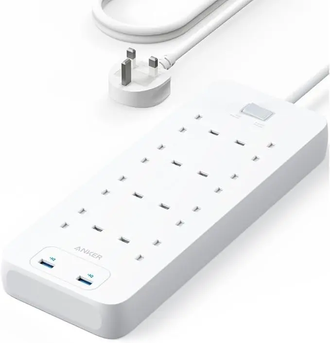 Anker 342 Power Strip (A9182K21) - White