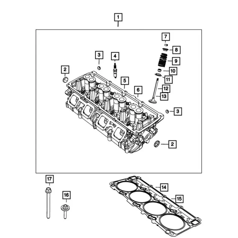 Head Gasket Lh