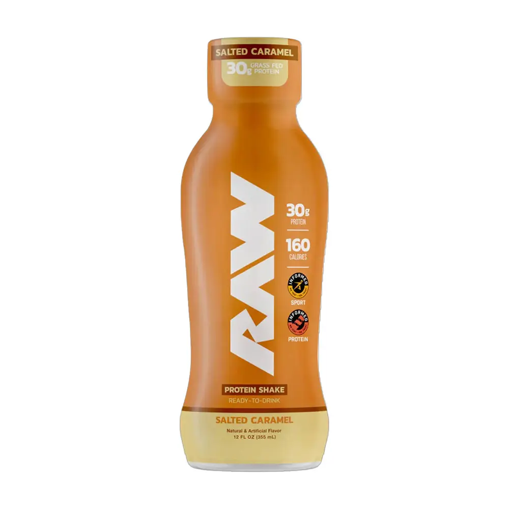 RAW PROTEIN SHAKE SALTED CARAMEL 355ML
