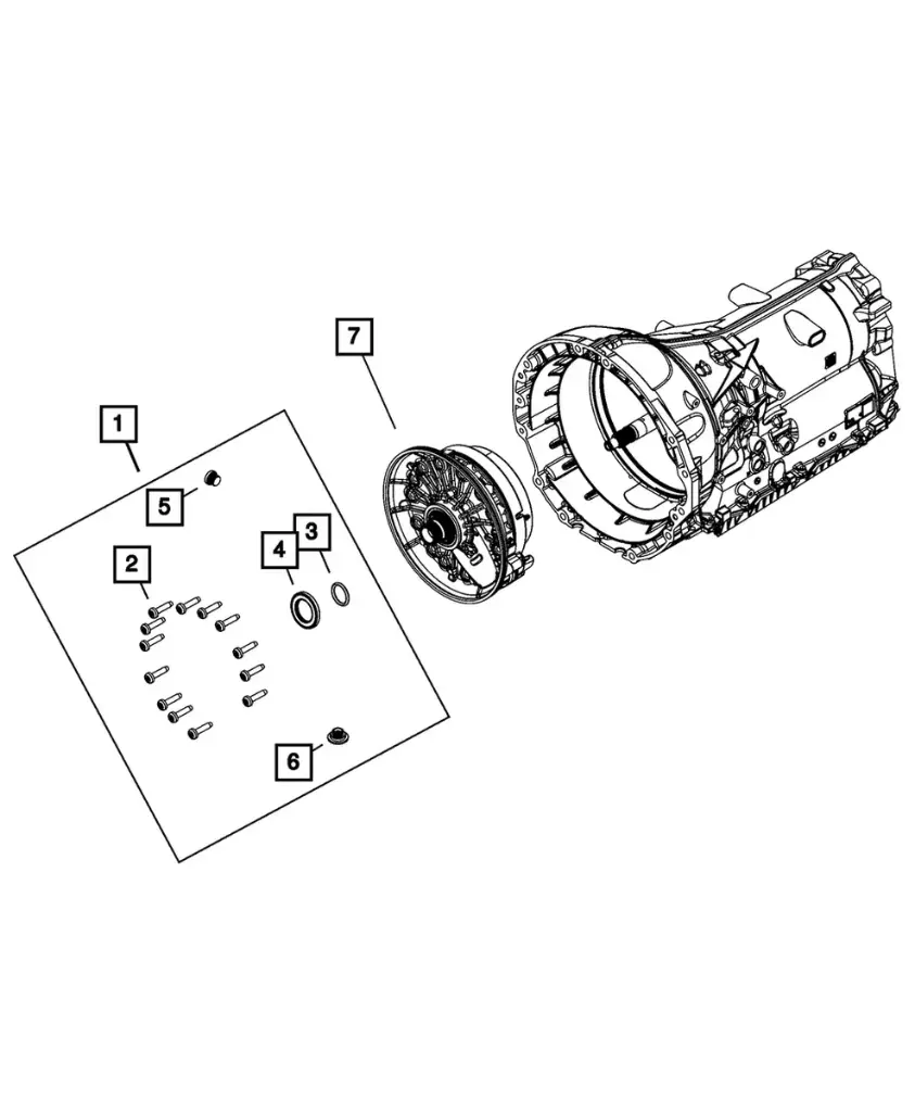 Transmission Oil Pump Seal Kit - Mopar