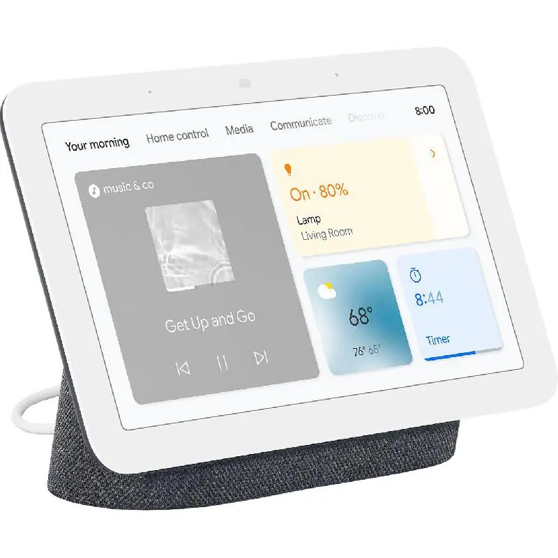 Google Nest Hub (2nd gen) - Smart Display - Charcoal