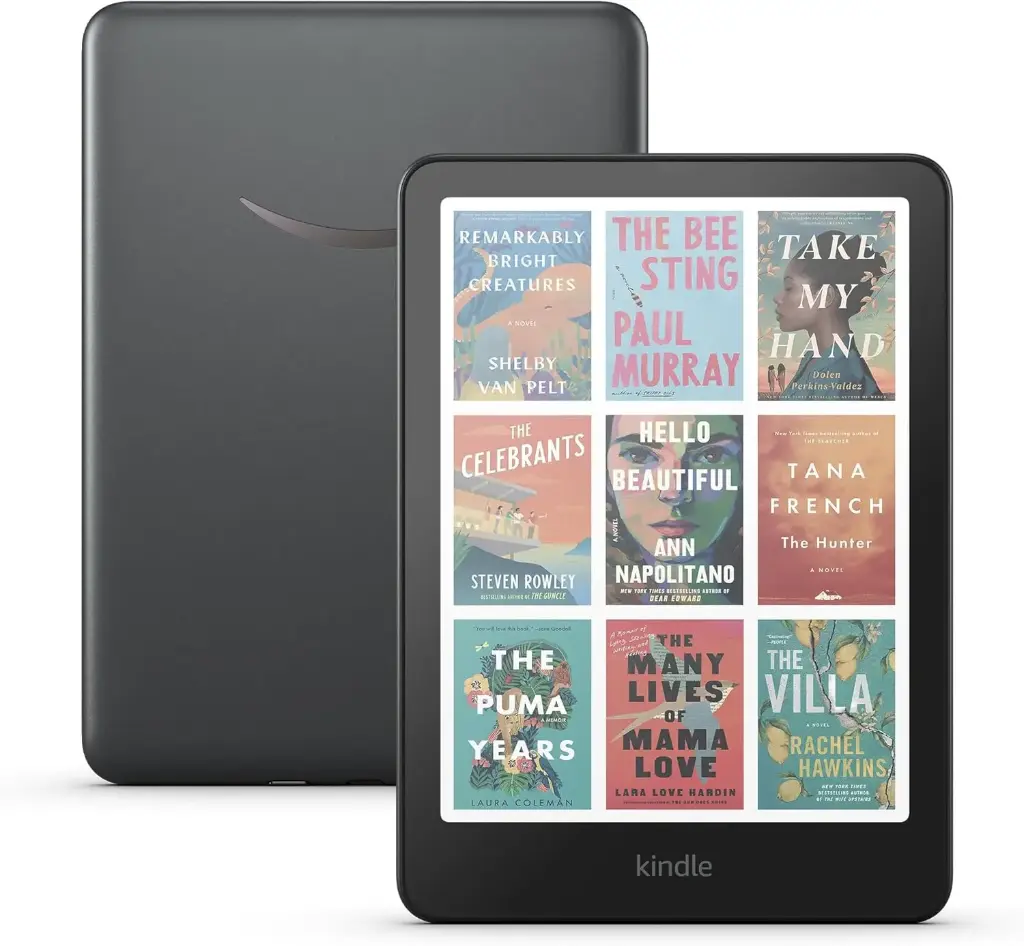 Amazon Kindle Colorsoft Signature Edition (32 GB) 7-Inch Color Display - Metallic Black