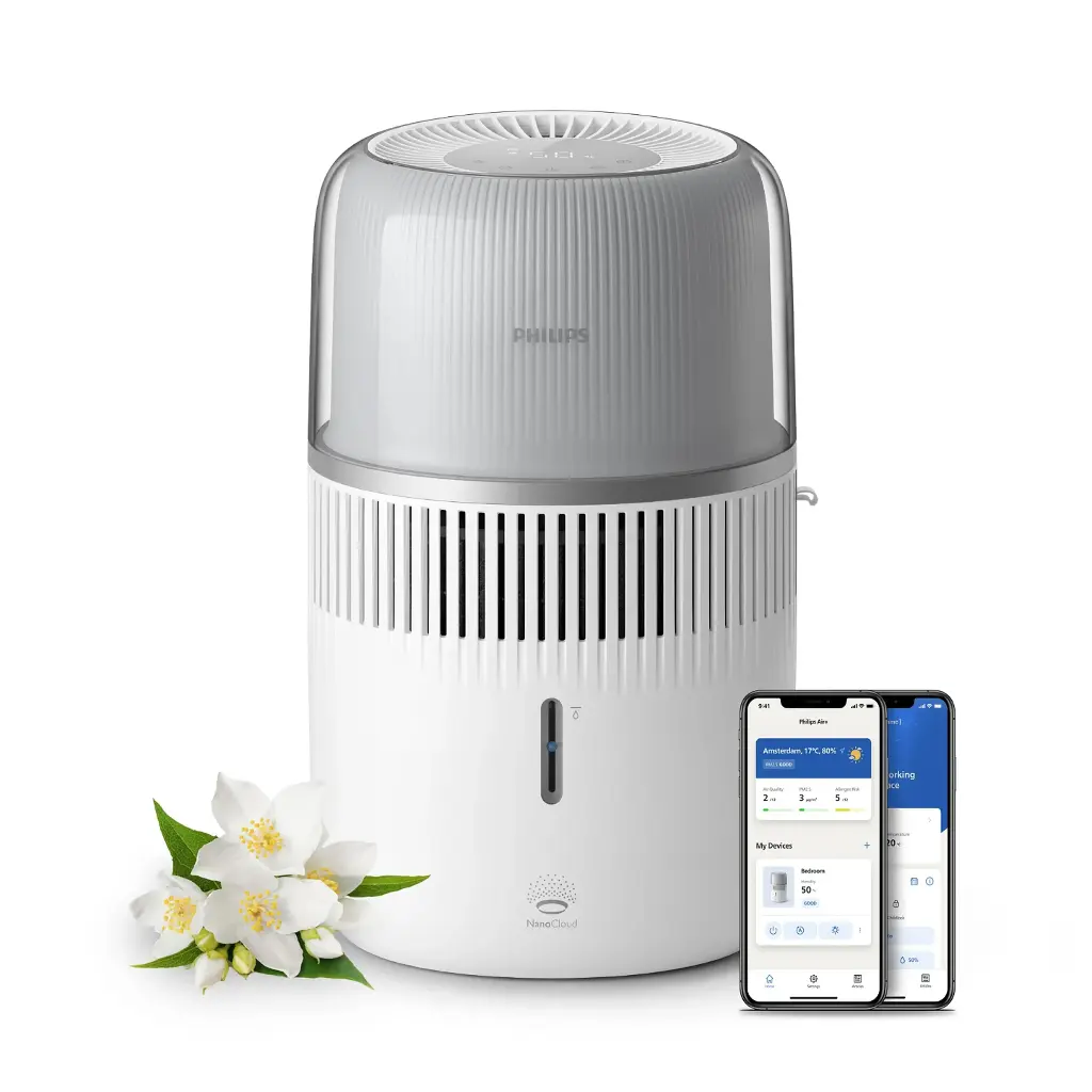 Philips 5000 Series NanoCloud Air Humidifier, White, HU5710/00