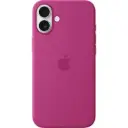 Apple iPhone 16 Plus Silicone Case With MagSafe Fuchsia