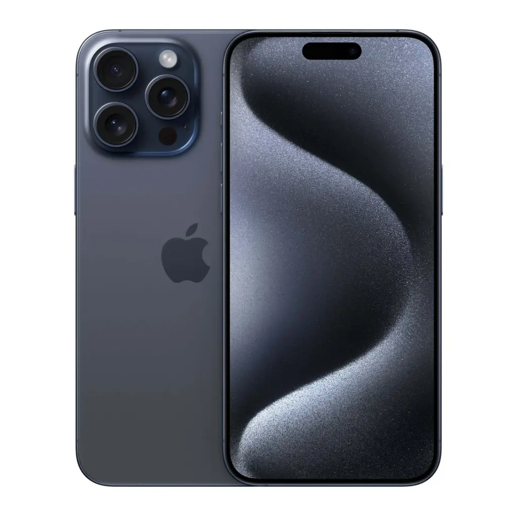 Apple iPhone 15 Pro Max 5G Smartphone, 256 GB storage, Blue Titanium
