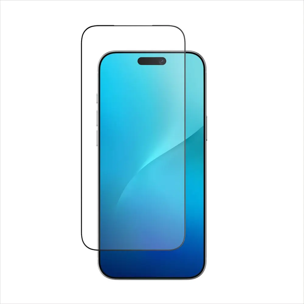 Amazingthing iPhone 17 Pro Max 6.9-Inch 3D Fully Covered Radix - Clear Glass