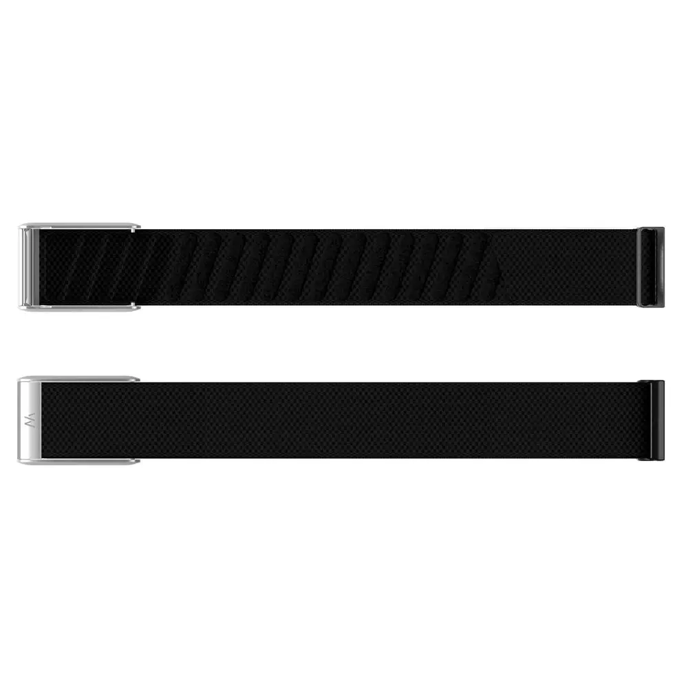 WHOOP 5.0 SuperKnit Luxe Accessory Band - Obsidian/Titanium