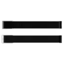 WHOOP 5.0 SuperKnit Luxe Accessory Band - Obsidian/Titanium