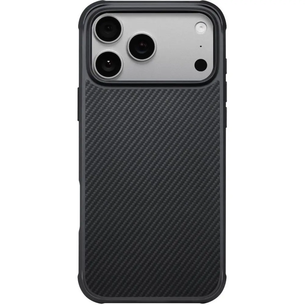 Pitaka Aramid Pro Guard Case For iPhone 17 Pro Max - Black/Grey