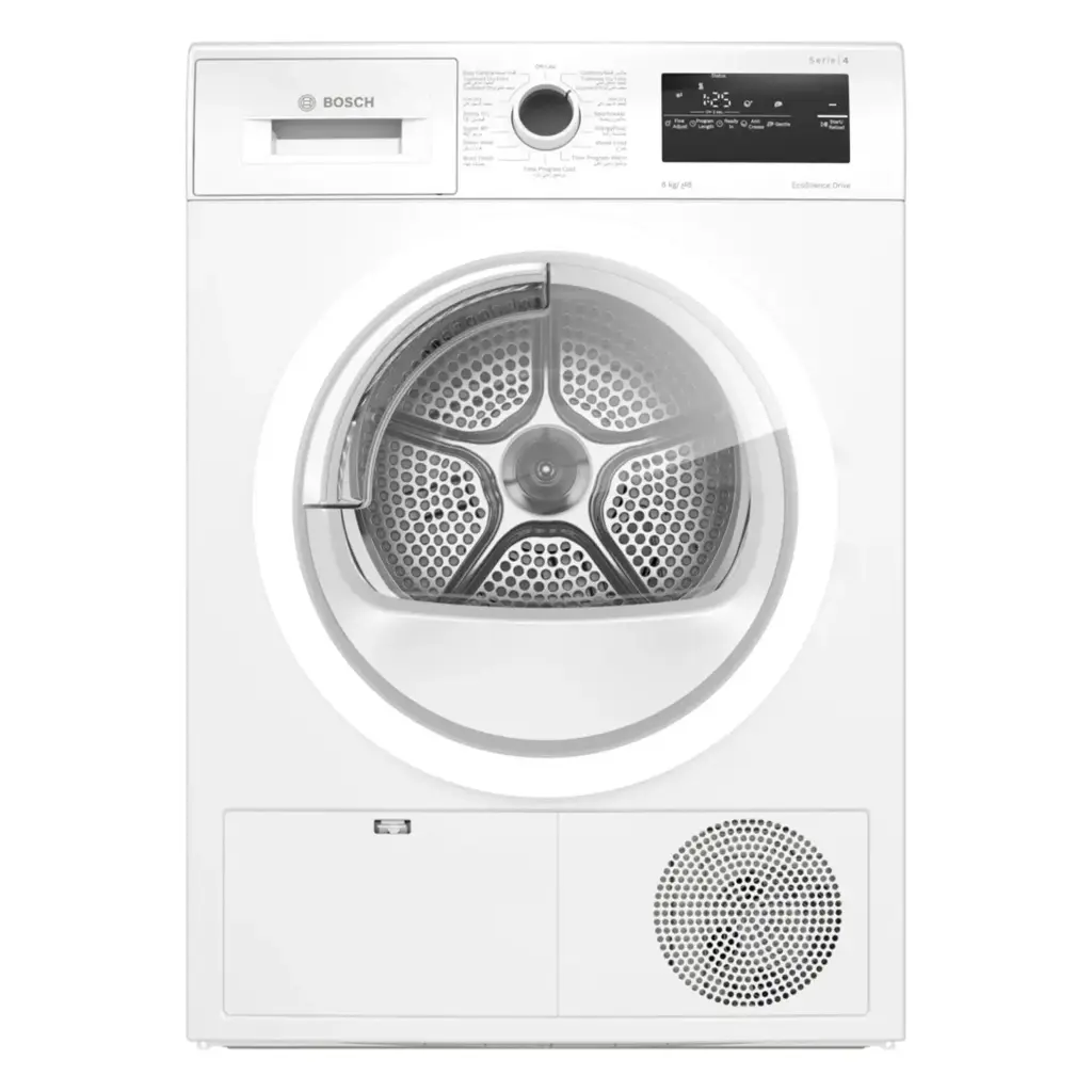 Bosch Series 4 Condenser Tumble Dryer 8 kg White WTN86201GC