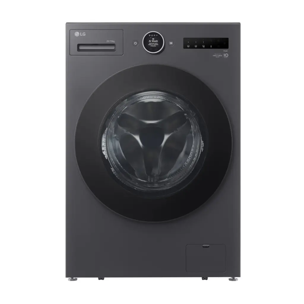LG Front Load Washer & Dryer 20/10 kg Essence Graphite F0Z9DFPK4