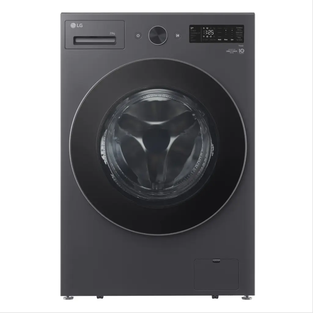 LG Front Load Washing Machine 20 kg 1400 RPM Essence Graphite F0Z8DYPK4