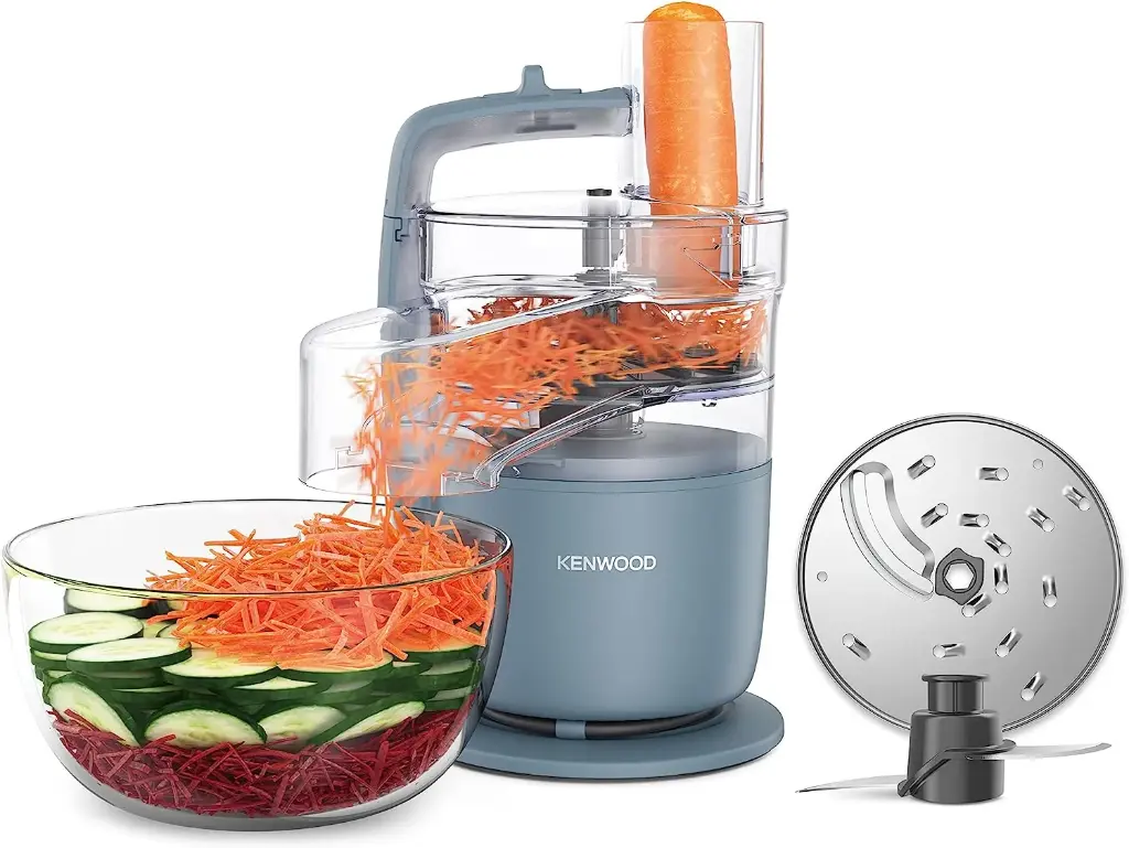 Kenwood 650W Multipro Go Super Compact Food Processor FDP22.130GY GREY
