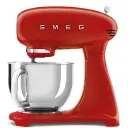 Smeg Stand Mixer SMF03 Stainless Steel, 10 Speed Full Red 4.8L