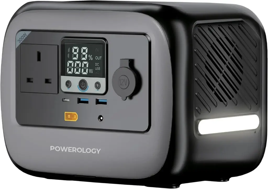 Powerology Pater I Portable Power Station 300W - Grey
