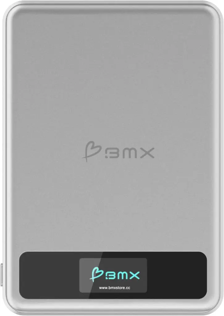 BMX Magnetic Power Bank 5000mAh Solidsafe Solid-State - Silver