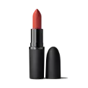 MAC Powder Kiss Hazy Matte Lipstick - Devoted To Chili ( Warm brick red )