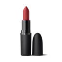 MAC Powder Kiss Hazy Matte Lipstick - Dubonnet Buzz ( Deep brown red )