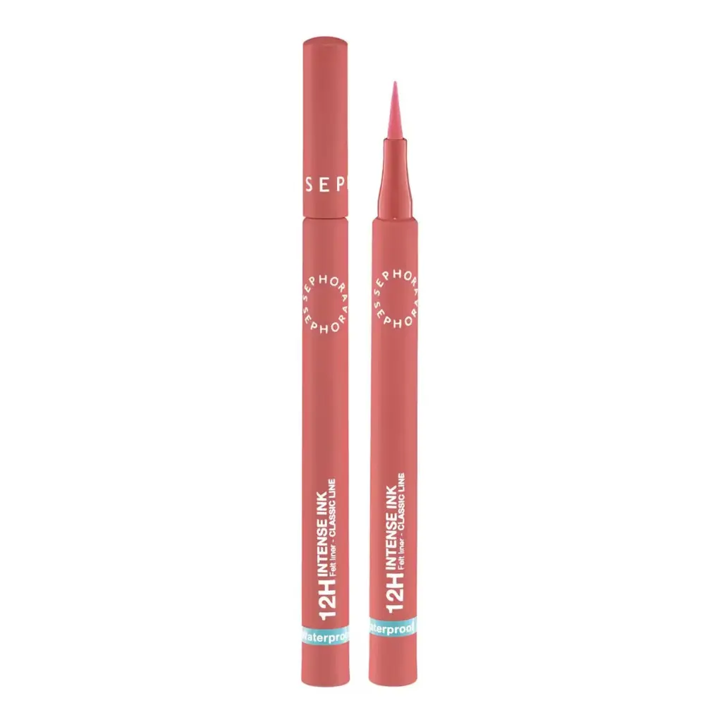 Sephora Collection 12H Intense Ink Classic Line – Felt-Tip Eyeliner 08 Bright Coral