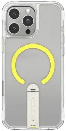 Skinarma Iphone 16 Pro Max Helix (Mag-Charge + 360° Rotating Stand) Clear Case