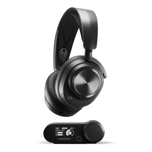 [SS61520] SteelSeries Arctis Nova Pro Active Noise-Cancelling Wireless Gaming Headset - Black
