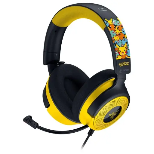 [RZ04-05180300-R3M1] Razer Kraken V4 X Wired Gaming Headset - Pokémon Kanto Starters Edition
