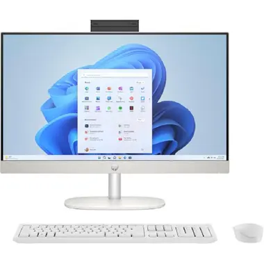 [9C9F9EA] HP All-in-One Desktop Computer 23.8"AMD Ryzen 8 GB RAM 512 GB PCIe NVMe M.2 SSD