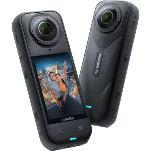 [I04CINSAAHA] Insta360 X5 360 Action Camera - Black
