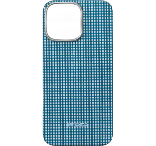 [KI1602POCE] Pitaka Ultra Slim Case For iPhone 16 Pro Max - Ocean Blue