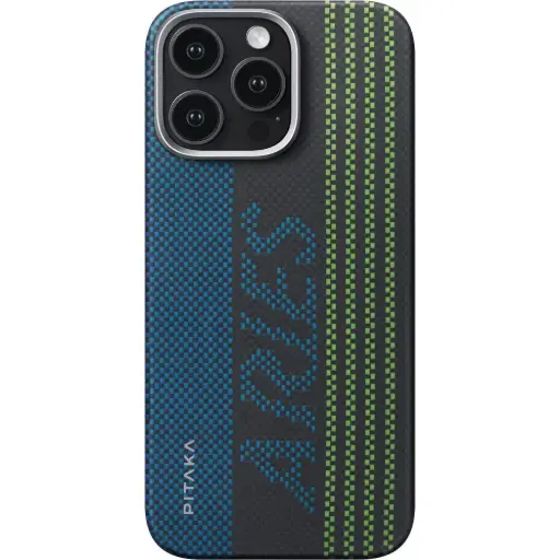 [KI1601CRP] Pitaka Aries Tactile Woven Case For iPhone 16 Pro Max - Credit Card