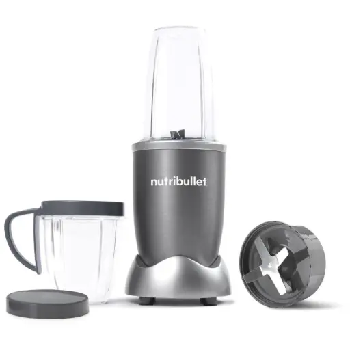 [NBR-0812M] Nutribullet Personal Blender 600 Watt (Set Of 5) Grey