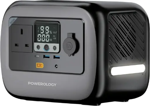 [PWGC300GY] Powerology Pater I Portable Power Station 300W - Grey