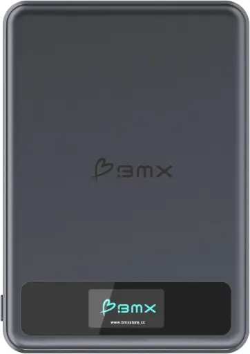 [BMX-B939-05-BU] BMX Magnetic Power Bank 5000mAh Solidsafe Solid-State - Blue