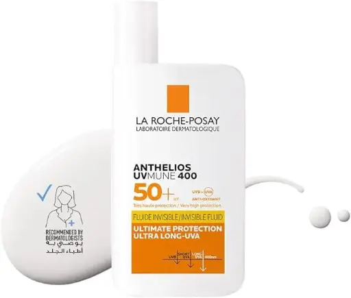[MB460200] La Roche Posay Anthelios UVMune 400 SPF50+ Invisible Fluid Sunscreen 50 ml