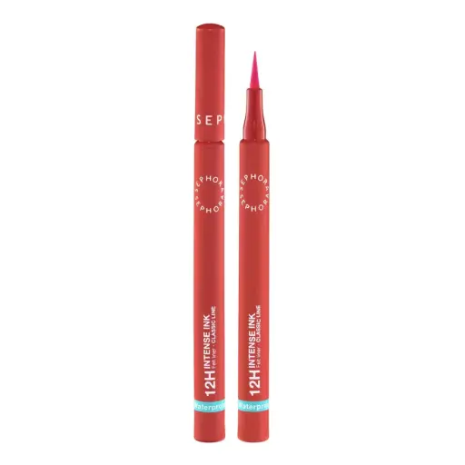 [494519] Sephora Collection 12H Intense Ink Classic Line – Felt-Tip Eyeliner 07 Vivid Pink