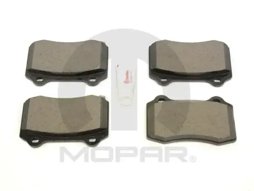 Rear Disc Brake Pad Kit - Mopar 68144432AA 