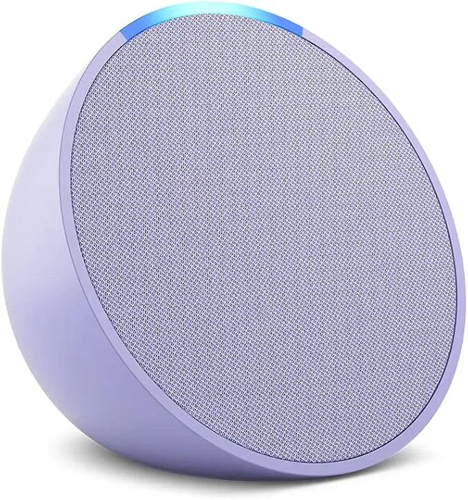Amazon Echo Pop Smart speaker with Alexa - Lavender Bloom