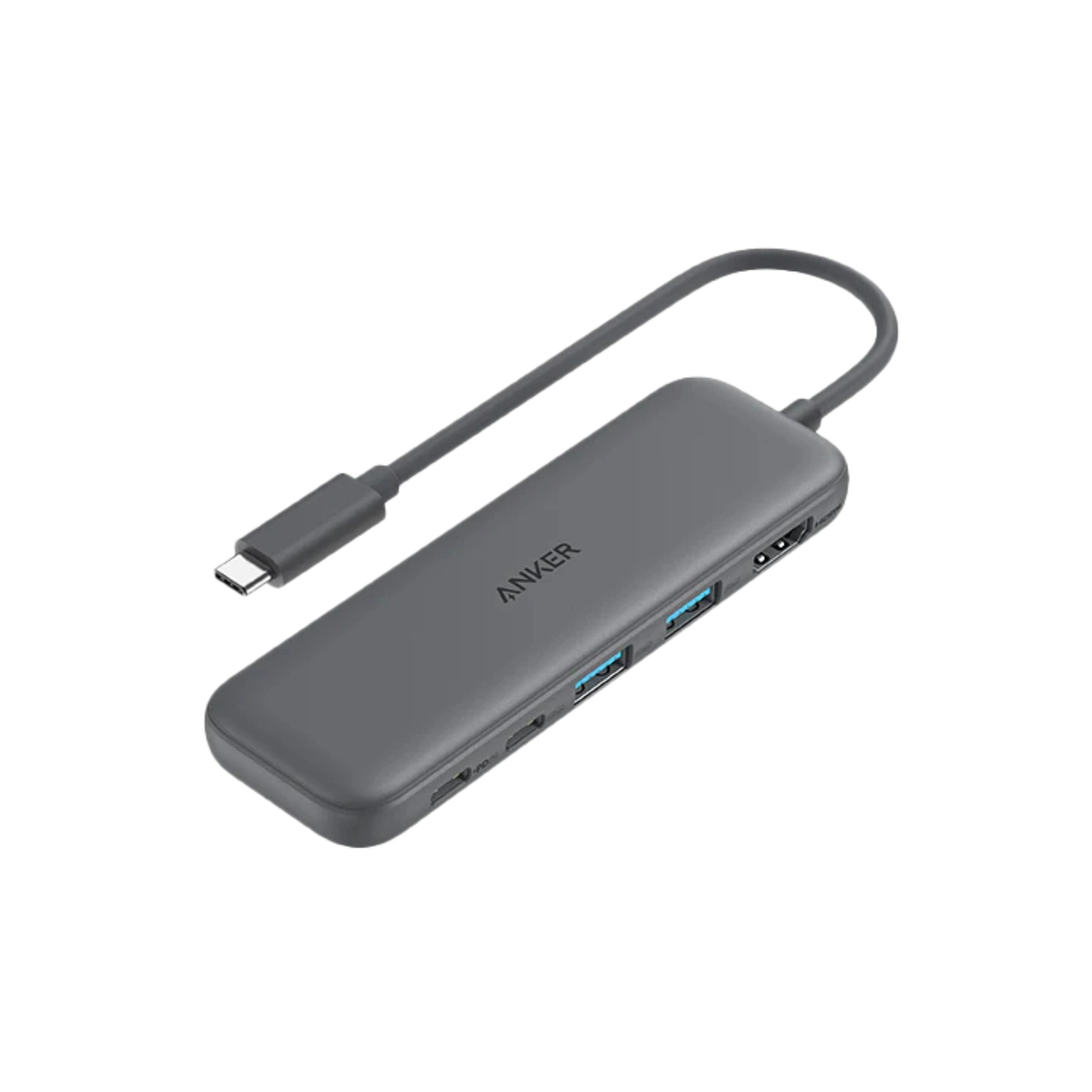 Anker 4-Port USB 3.0 Unibody Aluminum Portable Data Hub with 2ft USB 3.0 Cable for MacBook, Mac Pro/Mini, iMac, XPS, Surface Pro, Notebook PC, USB Flash Drives, Mobile HDD, and More